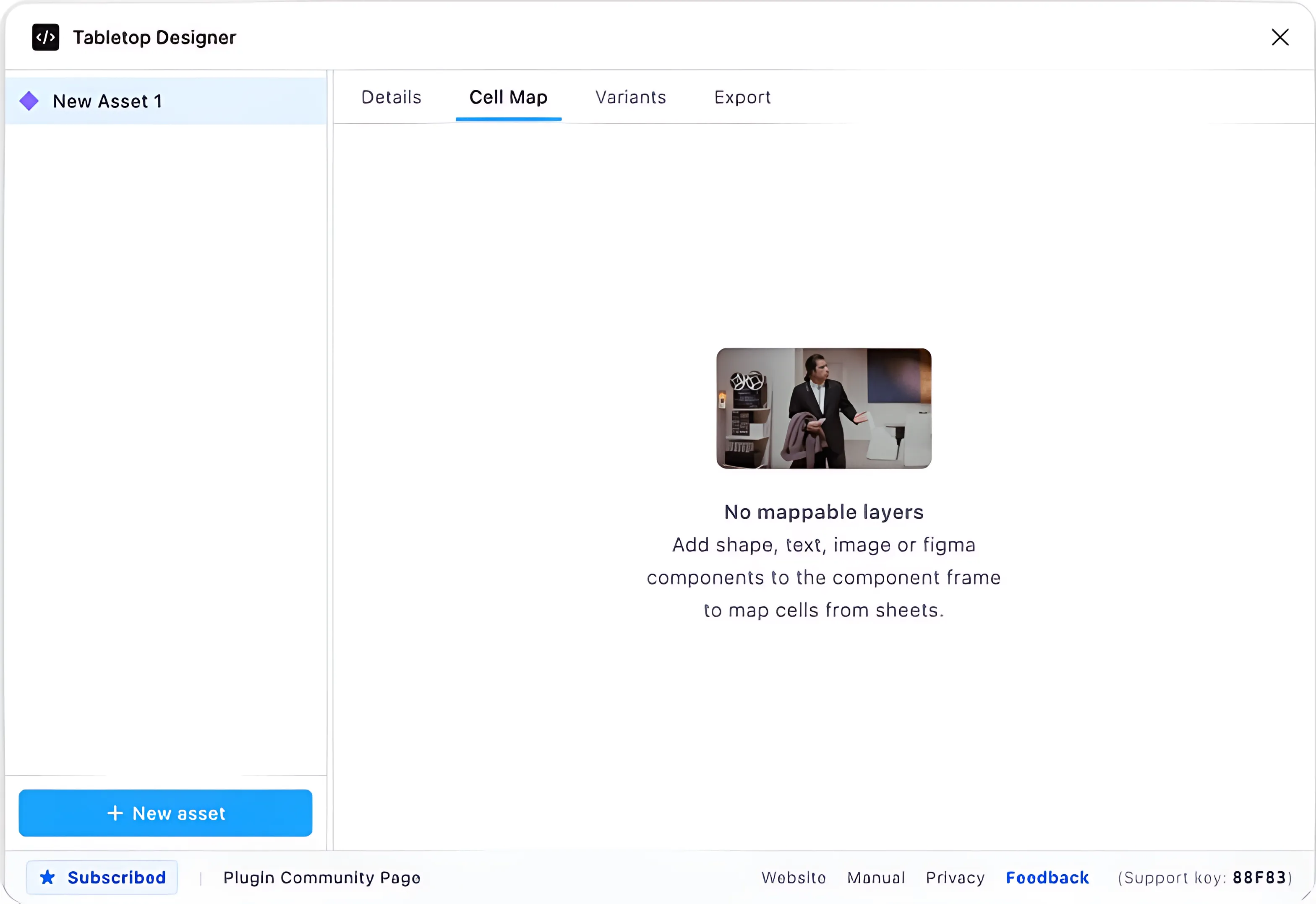 Creating Your First Asset